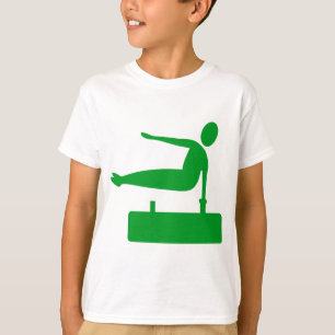 ヴォールティング姿- Grass Green Tシャツ