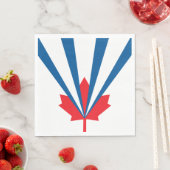 ヴォーン州旗(オンタリオ州,カナダ) スタンダードランチョンナプキン (インサイチュ)