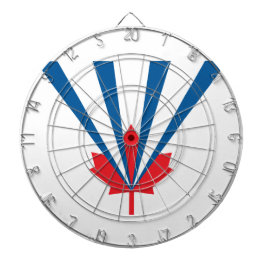 ヴォーン州旗（オンタリオ州，カナダ） ダーツボード