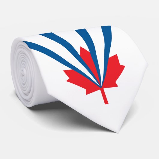 ヴォーン州旗（オンタリオ州，カナダ） ネクタイ (ロール)