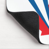 ヴォーン州旗(オンタリオ州,カナダ) マウスパッド (コーナー)