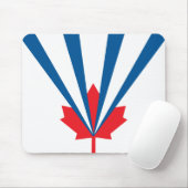 ヴォーン州旗(オンタリオ州,カナダ) マウスパッド (マウス)