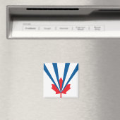 ヴォーン州旗(オンタリオ州,カナダ) マグネット (インサイチュ (食洗機))