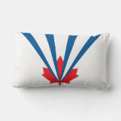 ヴォーン州旗(オンタリオ州,カナダ) ランバークッション (裏面)