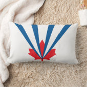 ヴォーン州旗(オンタリオ州,カナダ) ランバークッション (ブランケット)