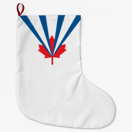 ヴォーン州旗（オンタリオ州，カナダ） ラージクリスマスストッキング