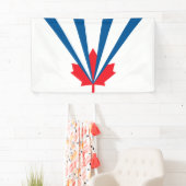 ヴォーン州旗（オンタリオ州，カナダ） 横断幕 (インサイチュ)