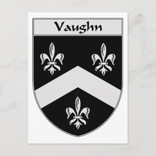 ヴォーン・コート・オブ・アームズ/家紋 ポストカード (正面)