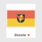 ヴュルツブルク国旗、ドイツ シール (シート)