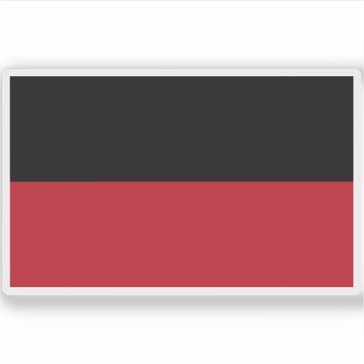 ヴュルテンベルク国国旗（1806年～1871年） シール (正面)