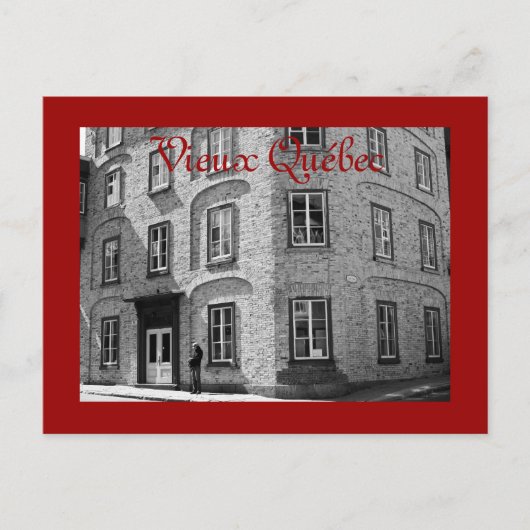 ヴューケベック葉書 ポストカード (正面)