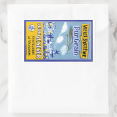 ヴューシステメプールグレイン 長方形シール (バッグ)