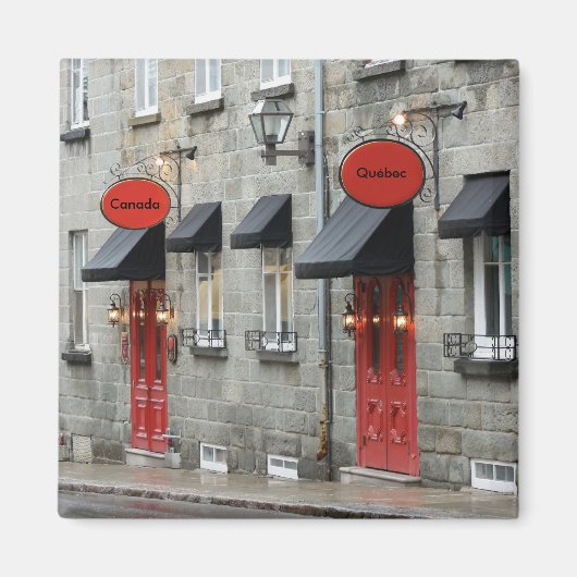 ヴュー/オールドケベック マグネット (正面)