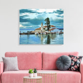 ヴラチェルナ修道院,コルフギリシャ キャンバスプリント (インサイチュ (リビング))