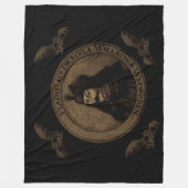 ヴラドドラキュラ伯爵 フリースブランケット (正面)