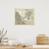 ヴルツブルク、バイエルン、レーゲンスブルク ポスター (キッチン)