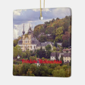 ヴルツブルクGermanyクリスマスオーナメント セラミックオーナメント (左)