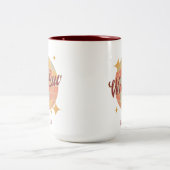 ヴロクローシティポーランドレトロヴィンテージハガキ ツートーンマグカップ (中央)