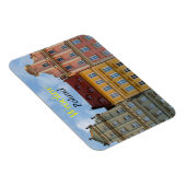 ヴロツワポーランドカラフル建物 マグネット (右側)