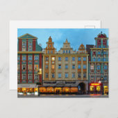 ヴロツワポーランド建築はがき ポストカード (正面/裏面)