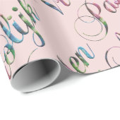 ヴロリカラフルイクパセンオランダ言語ハッピーイースター ラッピングペーパー (ロールコーナー)