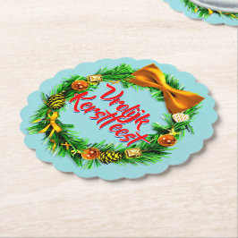 ヴロリークカーストフェストオランダメリークリスマス ペーパーコースター