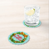 ヴロリークカーストフェストオランダメリークリスマス ペーパーコースター (インサイチュ)