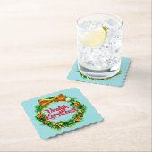 ヴロリークカーストフェストオランダメリークリスマス ペーパーコースター (インサイチュ)