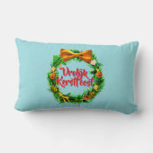 ヴロリークカーストフェストオランダメリークリスマス ランバークッション (裏面)