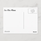 ヴロレアルバニア ポストカード (裏面)