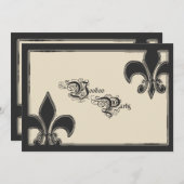 ヴードゥーパーティーの招待状 招待状 (正面/裏面)