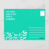 ーパーソナライズされた1日も… ポストカード (裏面)