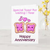 一おもしろい周年記念結婚カード カード (黄色い花)