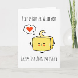 一おもしろい周年記念結婚カード カード