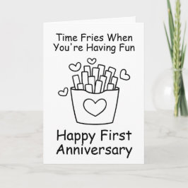 一おもしろい周年記念結婚カード カード