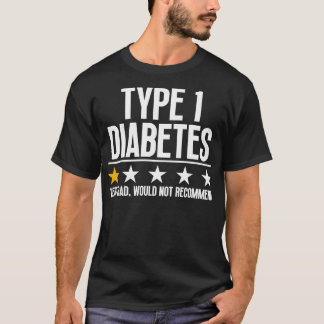 一おもしろい型糖尿病2 Tシャツ