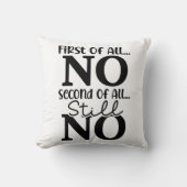 一おもしろい番に クッション (正面)