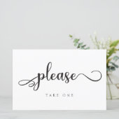 一つお願い |ブラックシンプルの結婚好意 (スタンド正面)