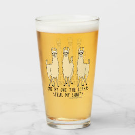 一つずつラマはおもしろいな私の正気を盗みます タンブラーグラス
