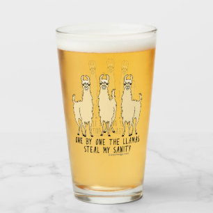 一つずつラマはおもしろいな私の正気を盗みます タンブラーグラス