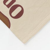 一つずつ格言 フリースブランケット (角)