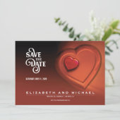 一つになった2つのハート（バージョン4） セーブザデート (スタンド正面)