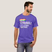 一つになって闘おう Tシャツ (正面フル)