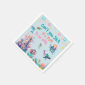 一つになるのがおもしろいか スタンダードカクテルナプキン (角)