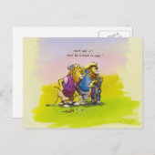 一つに穴が! ポストカード (正面/裏面)