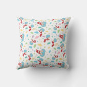 一つのこと二つの甘いものパターン クッション (裏面)