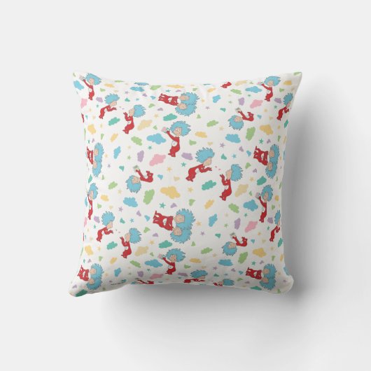 一つのこと二つの甘いものパターン クッション (裏面)