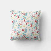 一つのこと二つの甘いものパターン クッション (正面)