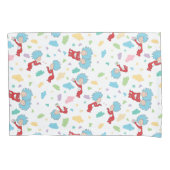 一つのこと二つの甘いものパターン 枕カバー (正面)