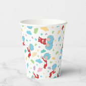 一つのこと二つの甘いものパターン 紙コップ (裏面)